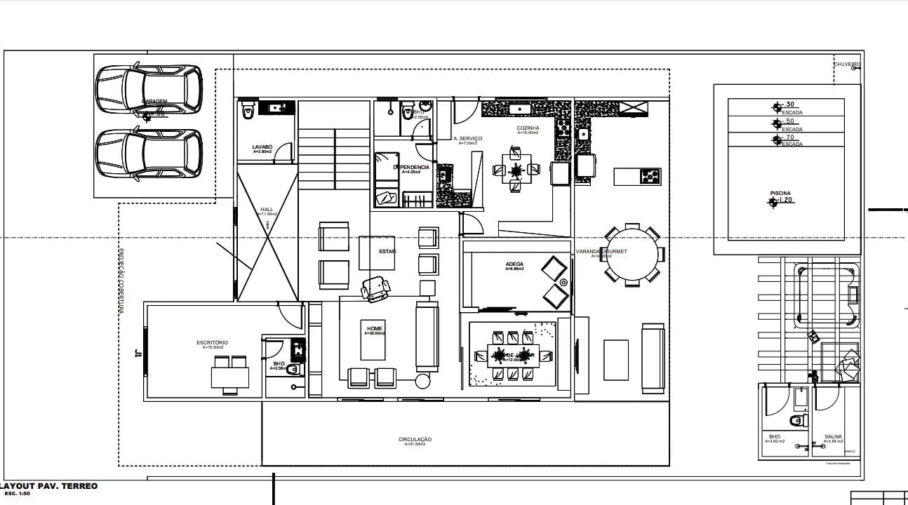 Imagem Casa de Condomínio com 3 Quartos à Venda, 450 m²em Parque Verde - Belém