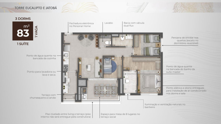 Imagem Apartamento com 3 Quartos à Venda,  em Vila Pirajussara - São Paulo