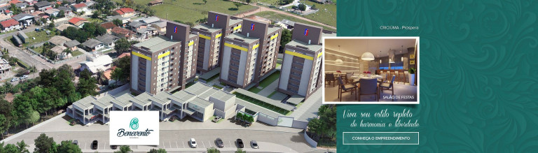 Imagem Apartamento com 2 Quartos à Venda, 61 m²em dos Imigrantes - Criciúma Imagem Apartamento com 2 Quartos à Venda, 61 m²em dos Imigrantes - Criciúma