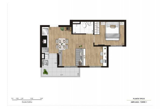 Imagem Apartamento com 2 Quartos à Venda, em Parque Maria Helena - São Paulo Imagem Apartamento com 2 Quartos à Venda, em Parque Maria Helena - São Paulo