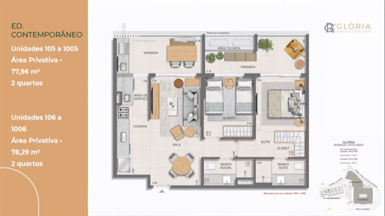 Imagem Apartamento com 2 Quartos à Venda,  em Glória - Rio de Janeiro