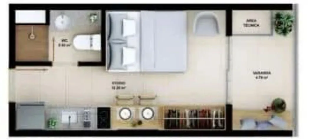 Imagem Apartamento à Venda, 20 m² em Pituba - Salvador Imagem Apartamento à Venda, 20 m² em Pituba - Salvador