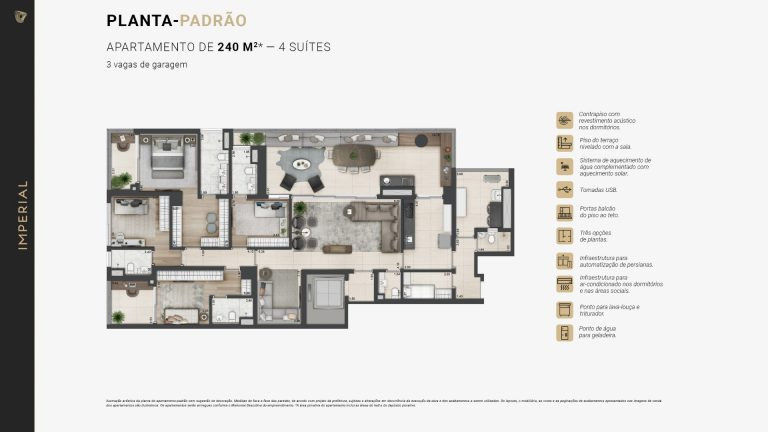 Imagem Apartamento com 4 Quartos à Venda, 240 m² em Cidade Jardim - São Paulo Imagem Apartamento com 4 Quartos à Venda, 240 m² em Cidade Jardim - São Paulo