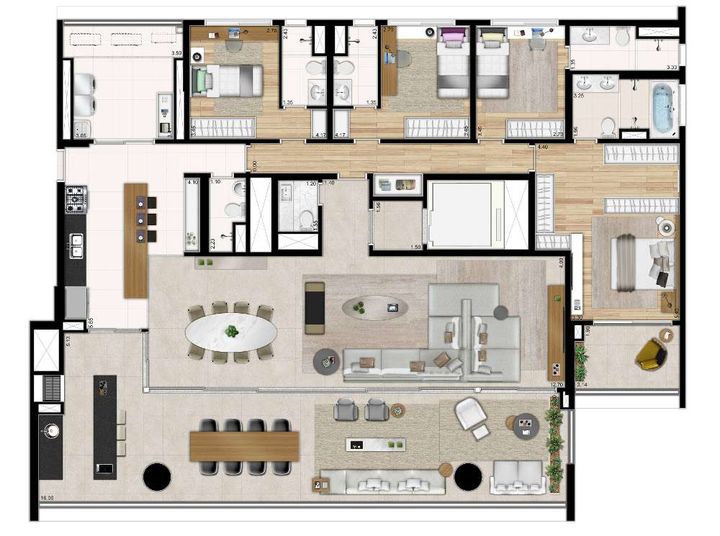 Imagem Apartamento com 4 Quartos à Venda, 271 m² em Sumarezinho - São Paulo Imagem Apartamento com 4 Quartos à Venda, 271 m² em Sumarezinho - São Paulo