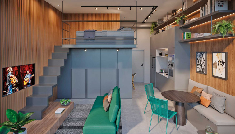 Imagem Apartamento à Venda, 25 m² em Perdizes - São Paulo Imagem Apartamento à Venda, 25 m² em Perdizes - São Paulo