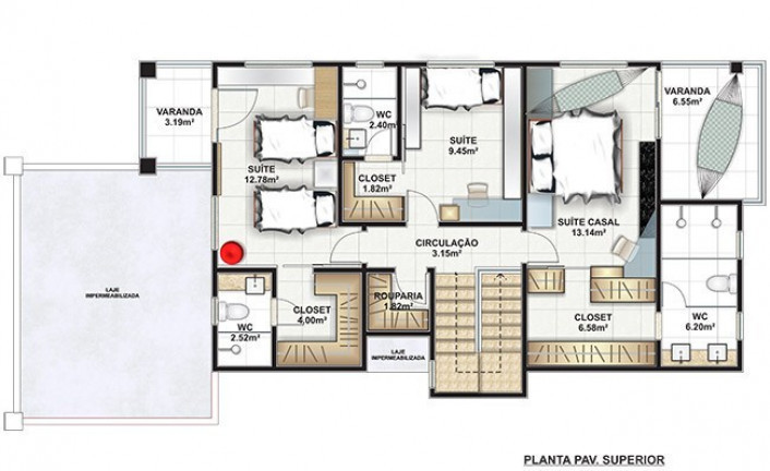 Imagem Casa de Condomínio com 4 Quartos à Venda, 206 m² em Centro - Eusébio