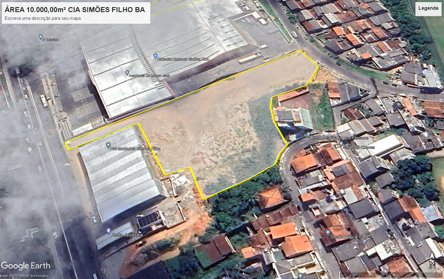 Terreno para Alugar, 10 m²em Cia Aeroporto - Simões Filho