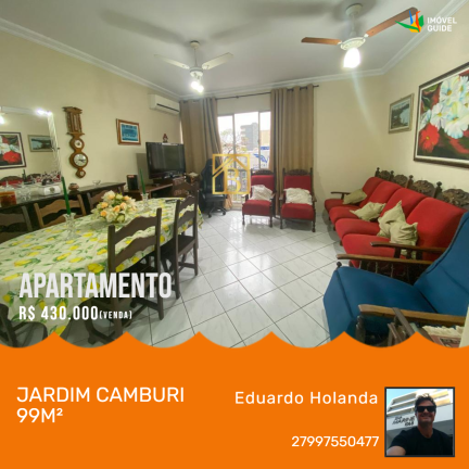 Apartamento com 2 Quartos à Venda,  em Jardim Camburi - Vitória