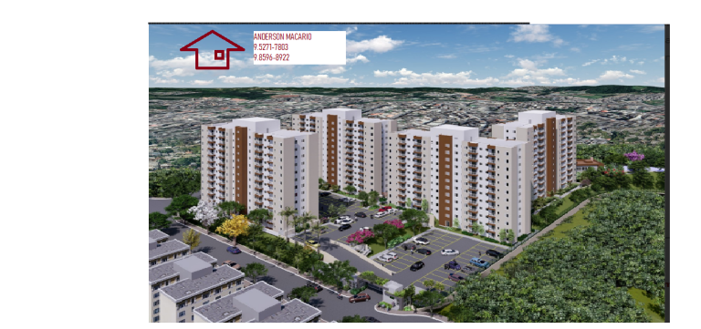 Apartamento com 2 Quartos à Venda,  em Jardim Casa Branca - Embu das Artes