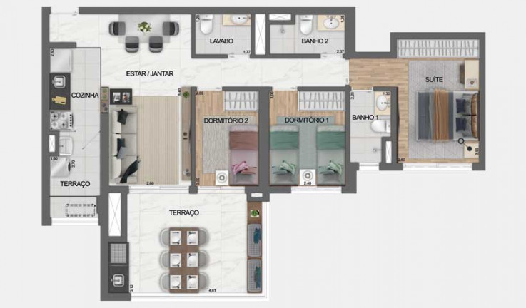Imagem Apartamento com 2 Quartos à Venda, 64 m² em Jardim Independência - São Paulo Imagem Apartamento com 2 Quartos à Venda, 64 m² em Jardim Independência - São Paulo