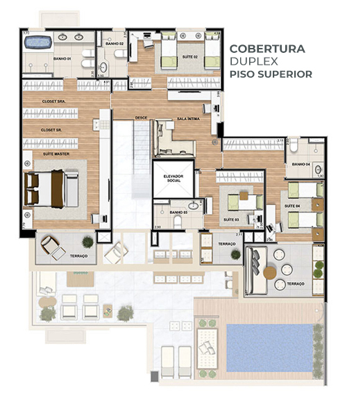 Imagem Apartamento com 4 Quartos à Venda, 246 m²em Vila Mariana - São Paulo Imagem Apartamento com 4 Quartos à Venda, 246 m²em Vila Mariana - São Paulo