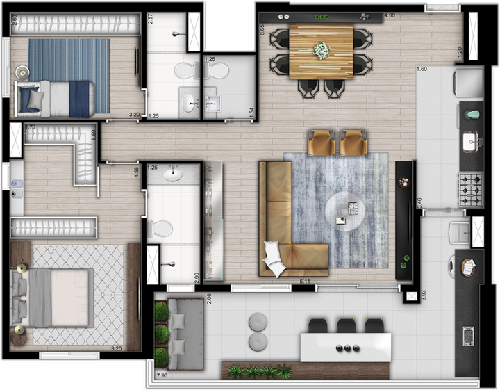 Imagem Apartamento com 3 Quartos à Venda, 89 m² em Tatuapé - São Paulo Imagem Apartamento com 3 Quartos à Venda, 89 m² em Tatuapé - São Paulo