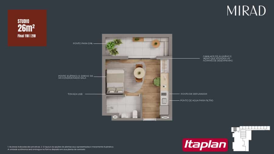 Imagem Apartamento com 2 Quartos à Venda, 59 m²em Saúde - São Paulo