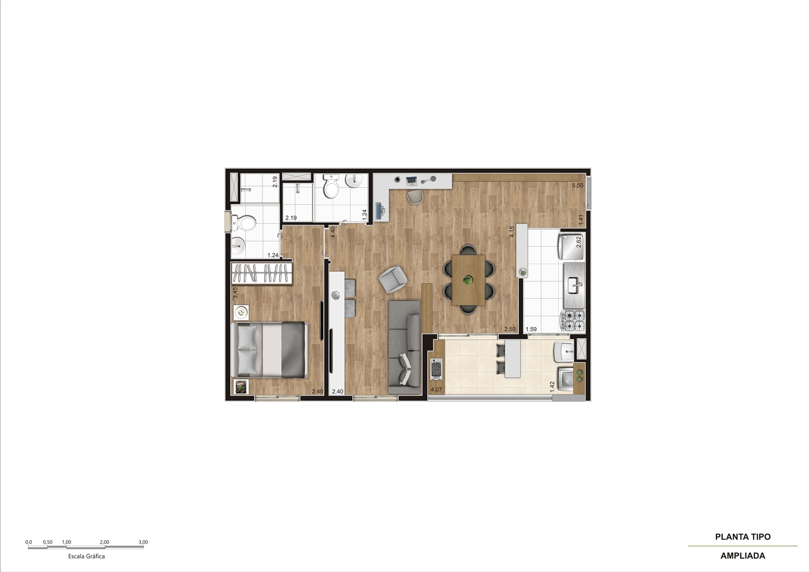 Imagem Apartamento com 2 Quartos à Venda, 47 m²em Vila Moraes - São Paulo