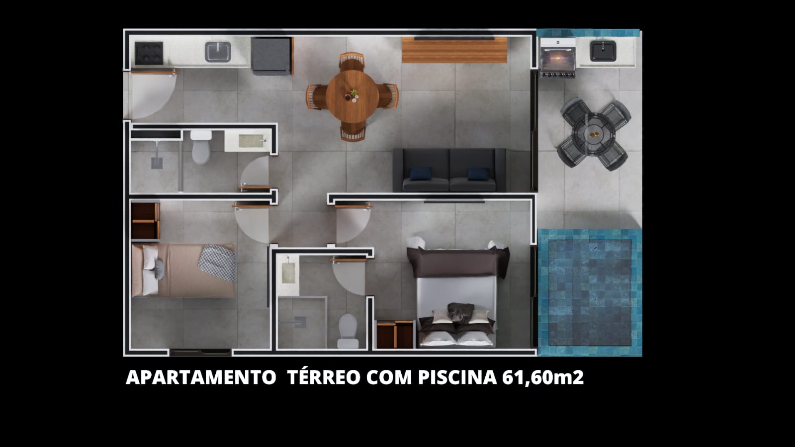Imagem Apartamento com 2 Quartos à Venda, 61 m² em Centro - Tamandaré