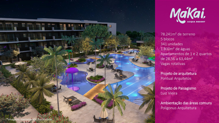 Imagem Apartamento com 1 Quarto à Venda, 28 m² em Praia de Muro Alto - Ipojuca