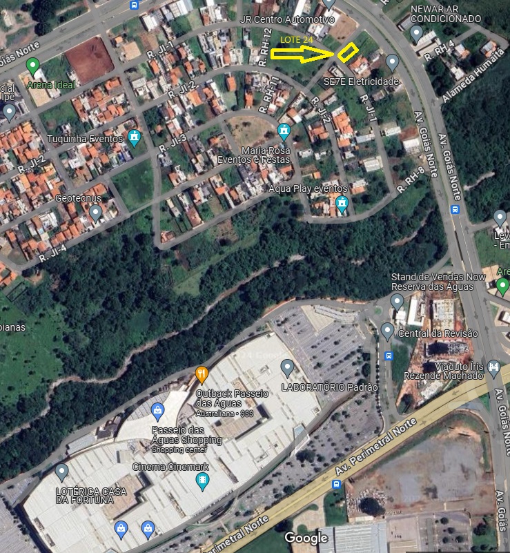 Imagem Terreno à Venda, 327 m²em Residencial Humaitá - Goiânia