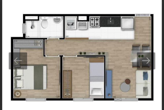 Imagem Apartamento com 2 Quartos à Venda, em Parque Esmeralda - São Paulo Imagem Apartamento com 2 Quartos à Venda, em Parque Esmeralda - São Paulo