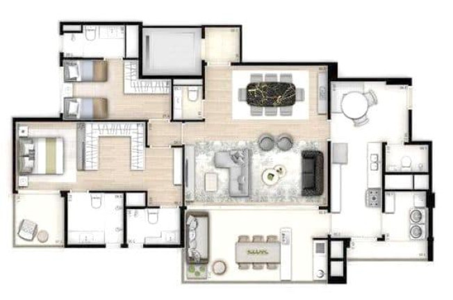 Imagem Apartamento com 3 Quartos à Venda, 161 m² em Vila Clementino - São Paulo