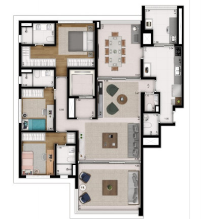 Imagem Apartamento com 3 Quartos à Venda, 167 m² em Vila Mariana - São Paulo Imagem Apartamento com 3 Quartos à Venda, 167 m² em Vila Mariana - São Paulo