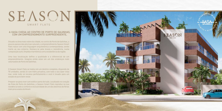 Imagem Apartamento com 1 Quarto à Venda, 20 m² em Porto de Galinhas - Ipojuca