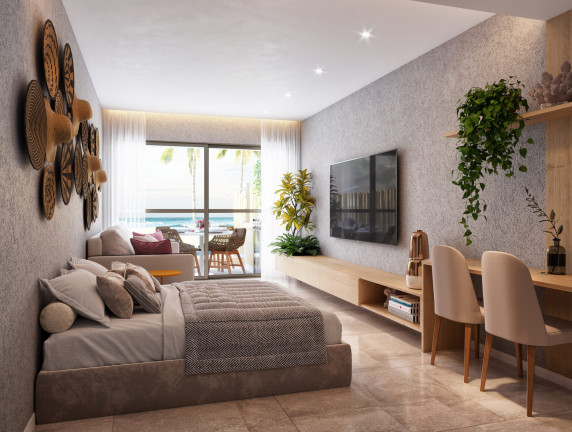 Imagem Apartamento com 1 Quarto à Venda, 30 m² em Praia dos Carneiros - Tamandaré Imagem Apartamento com 1 Quarto à Venda, 30 m² em Praia dos Carneiros - Tamandaré