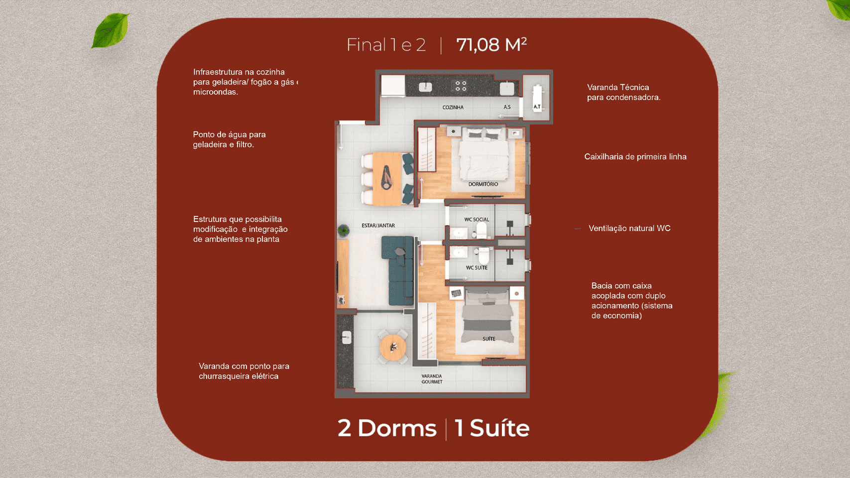Imagem Apartamento com 1 Quarto à Venda, 50 m² em Guilhermina - Praia Grande