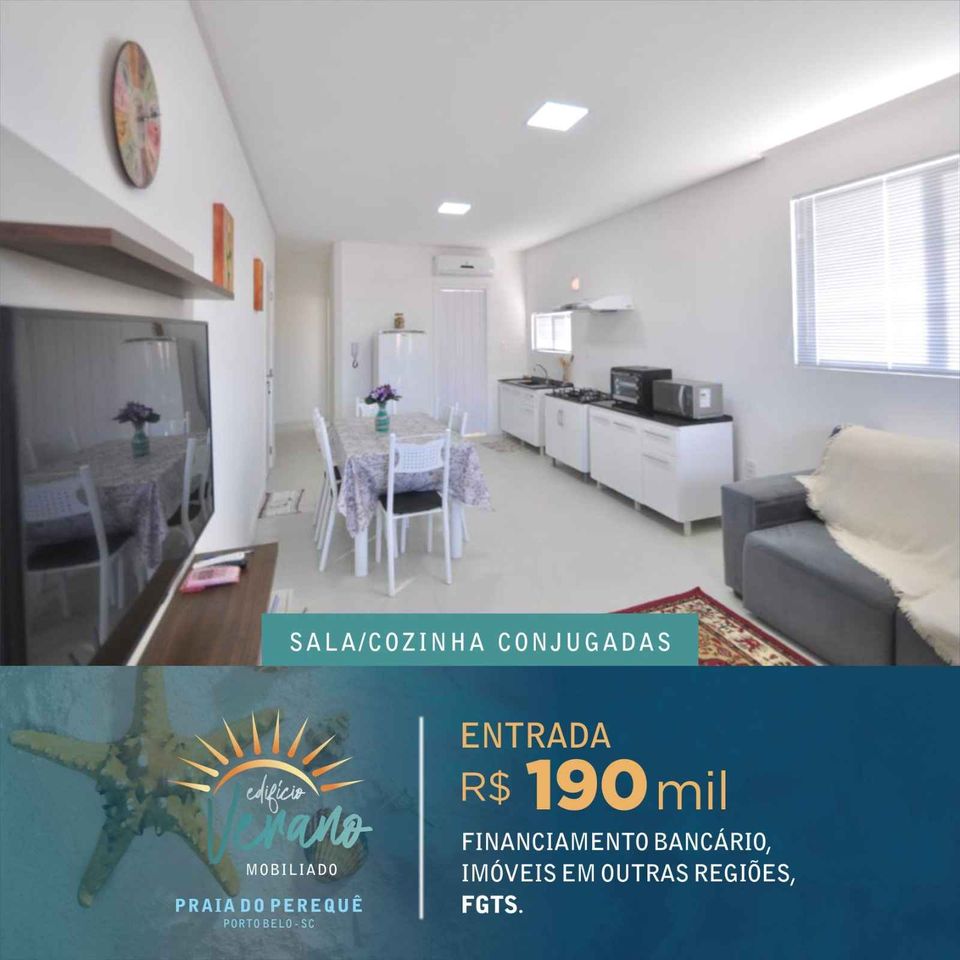 Imagem Apartamento com 3 Quartos à Venda, 108 m²em Perequê - Porto Belo Imagem Apartamento com 3 Quartos à Venda, 108 m²em Perequê - Porto Belo