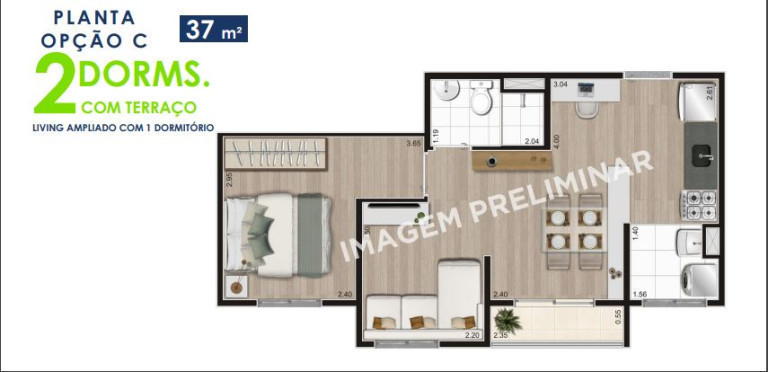 Imagem Apartamento com 2 Quartos à Venda,  em Vila Jaraguá - São Paulo