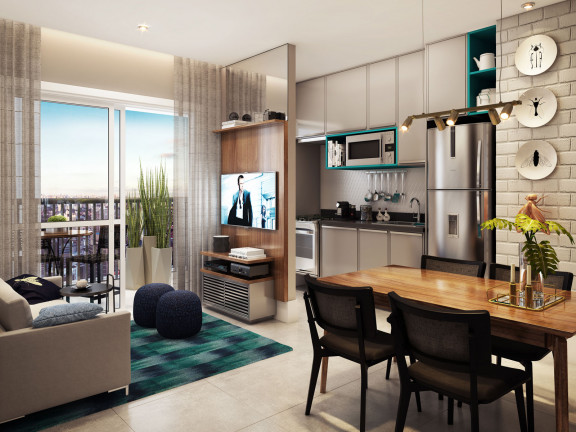 Apartamento com 1 Quarto à Venda, 34 m² em Vila Paulista - São Paulo