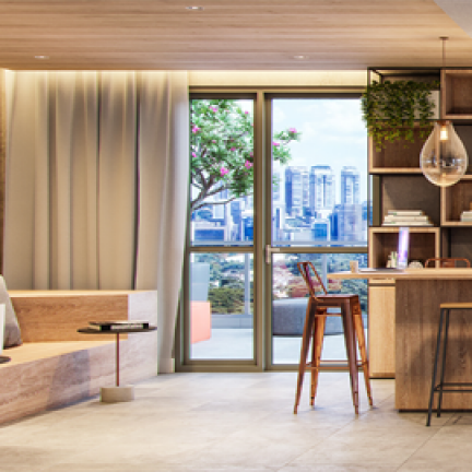 Imagem Apartamento com 1 Quarto à Venda, 31 m² em Jardim das Acácias - São Paulo