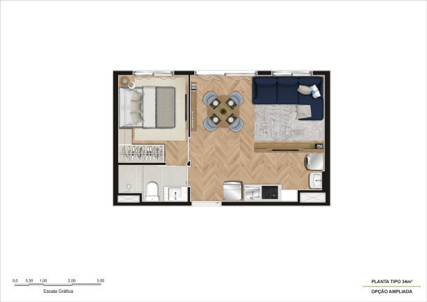 Imagem Apartamento com 2 Quartos à Venda,  em Quarta Parada - São Paulo