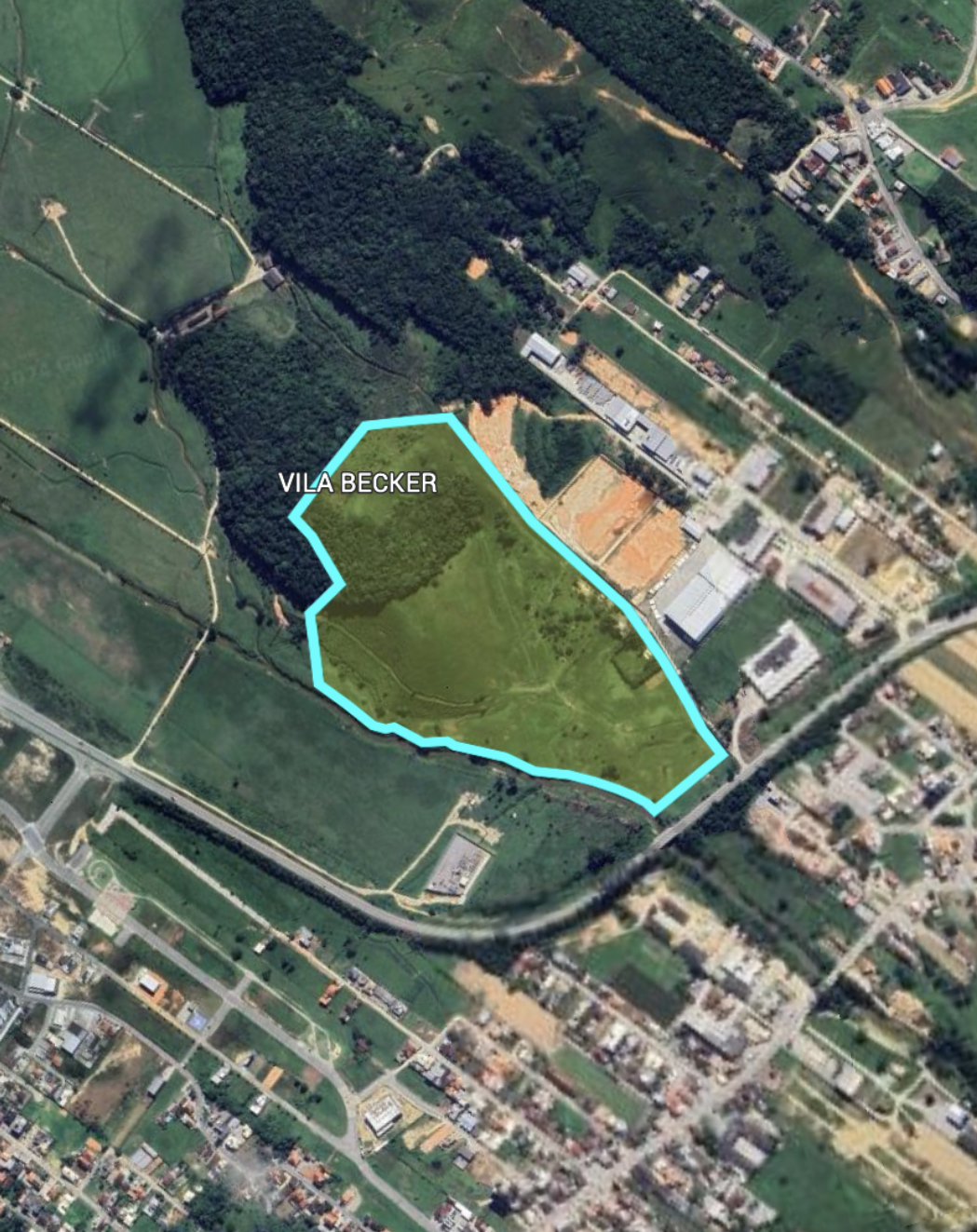 Imagem Terreno à Venda, 173.000 m² em Vila Becker - Santo Amaro da Imperatriz Imagem Terreno à Venda, 173.000 m² em Vila Becker - Santo Amaro da Imperatriz