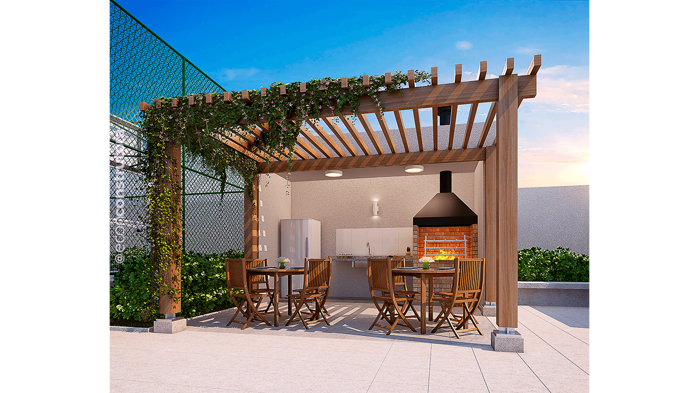 Imagem Apartamento com 2 Quartos à Venda, 44 m²em Campestre - Santo André