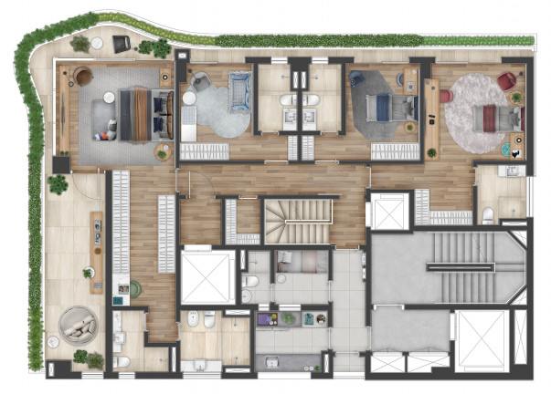 Imagem Apartamento com 4 Quartos à Venda, 202 m²em Jardim Paulista - São Paulo