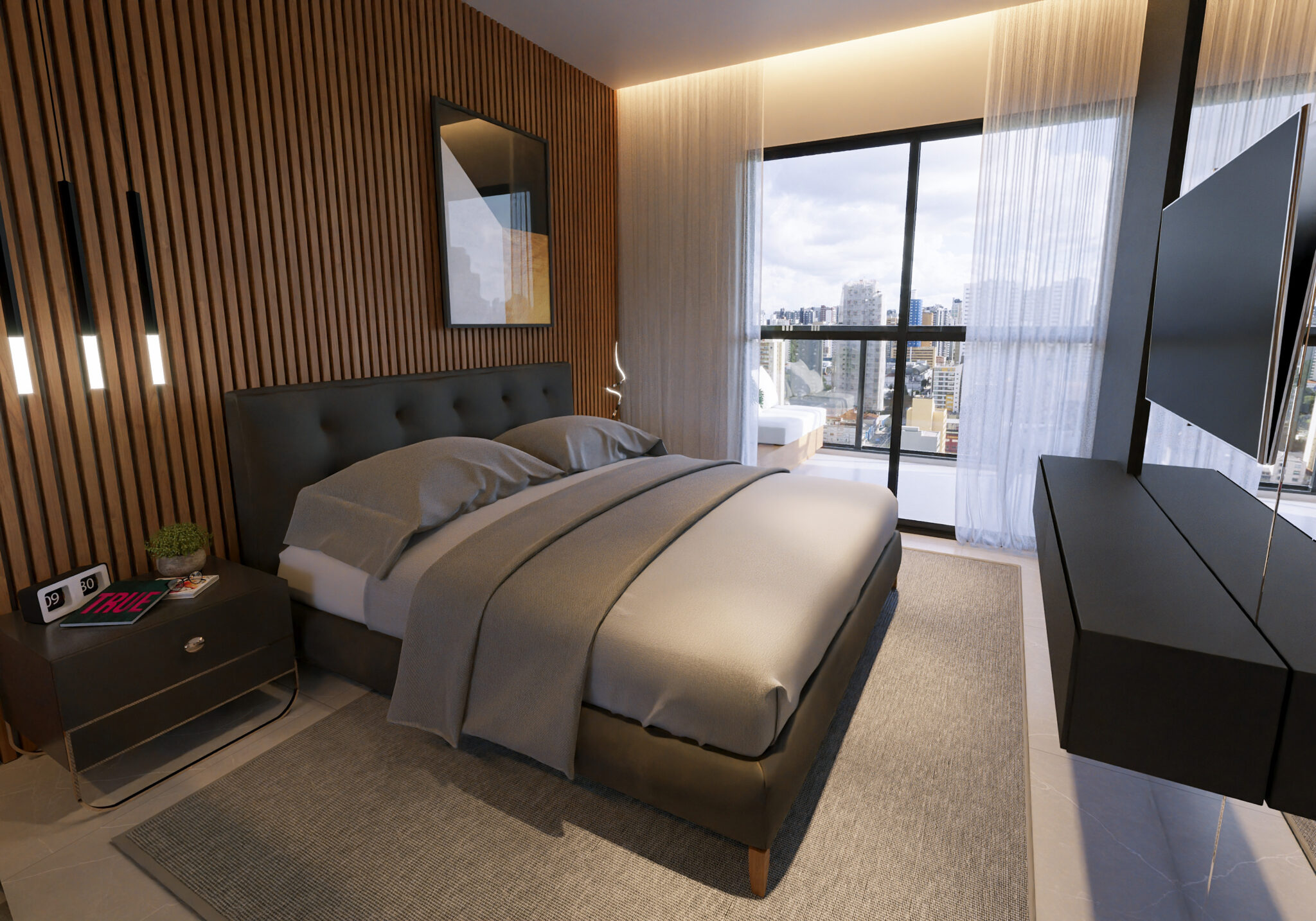 Imagem Apartamento com 2 Quartos à Venda, 57 m²em Centro - Curitiba