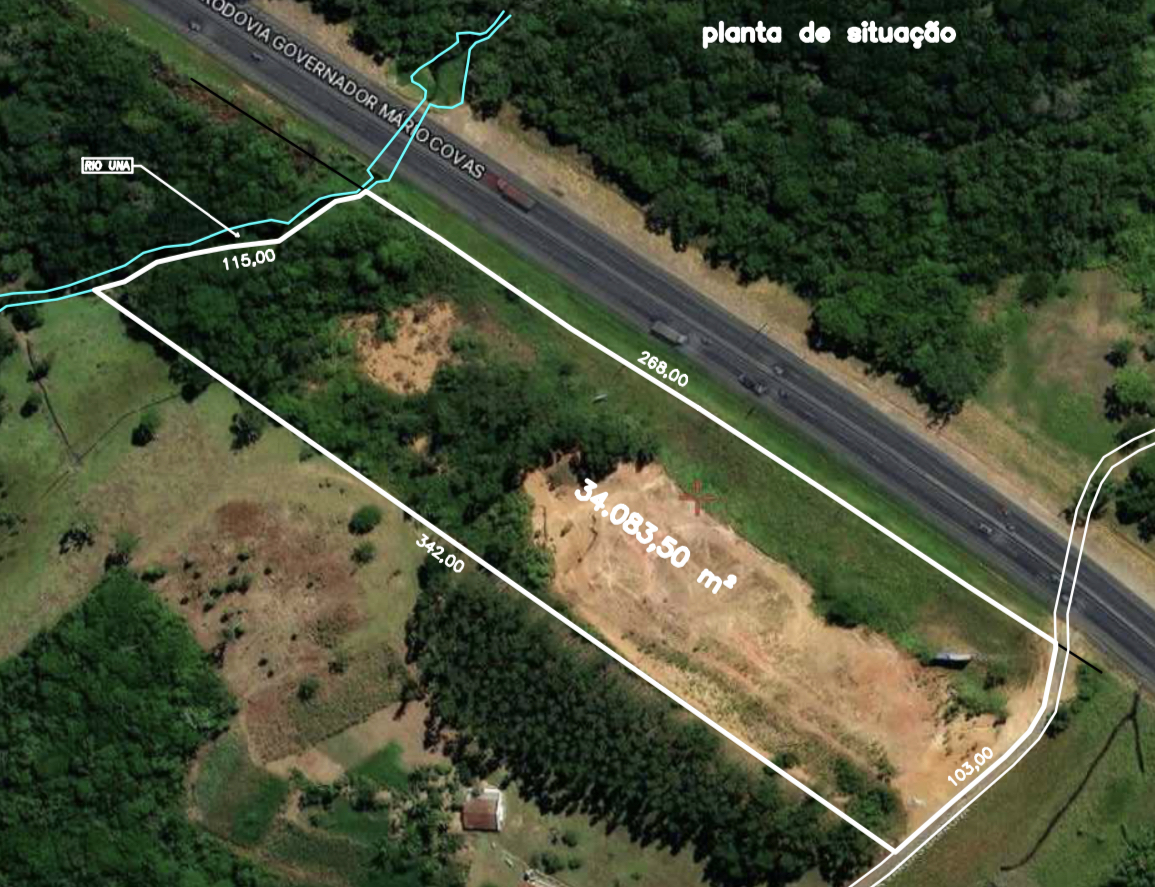 Terreno à Venda, 34.000 m² em Ponto Alto Corveta - Araquari