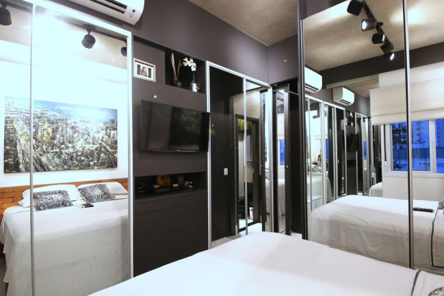 Imagem Apartamento com 1 Quarto para Alugar,  em Cidade Monções - São Paulo