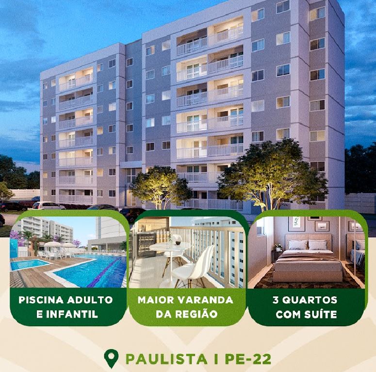 Imagem Apartamento com 2 Quartos à Venda, 51 m² em Nossa Senhora da Conceição - Paulista