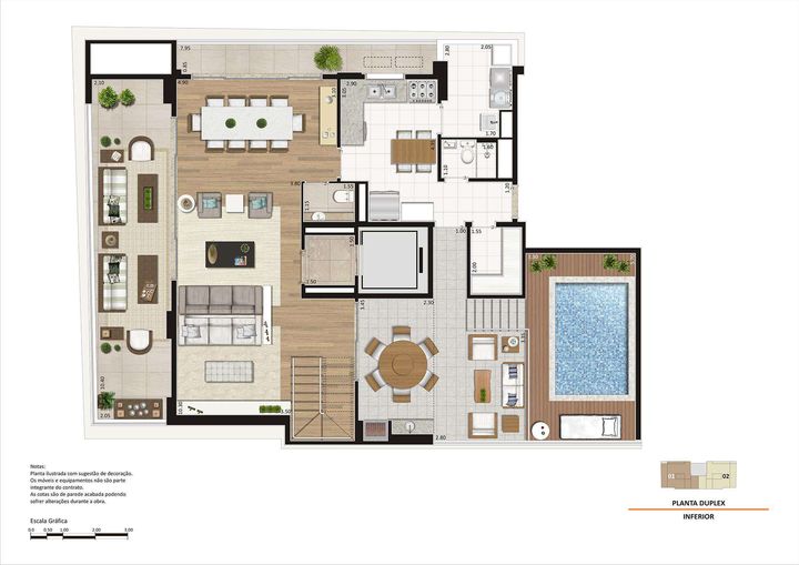 Imagem Cobertura com 3 Quartos à Venda, 302 m² em Vila Clementino - São Paulo