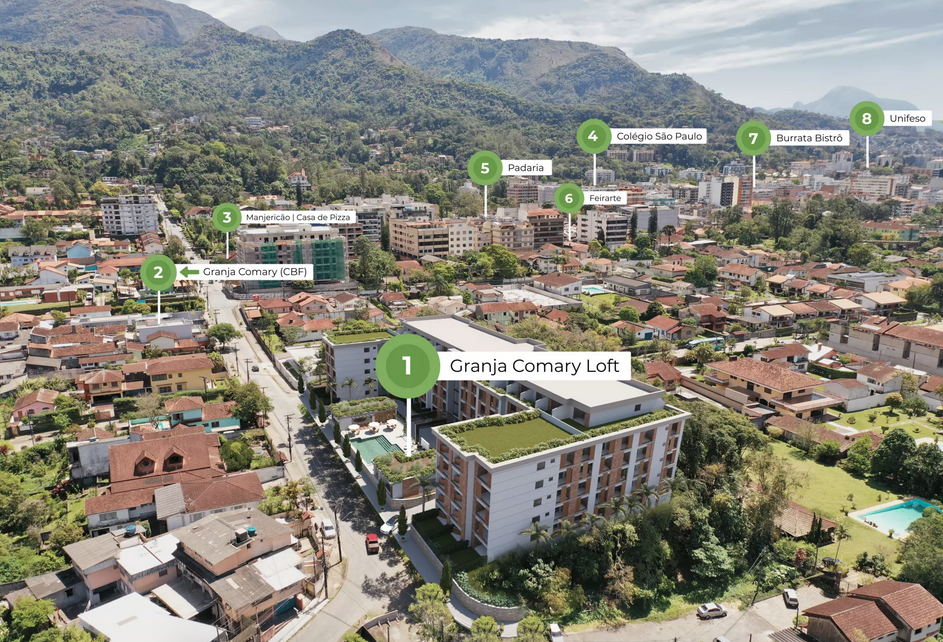 Imagem Apartamento à Venda, 46 m² em Carlos Guinle (Alto) - Teresópolis Imagem Apartamento à Venda, 46 m² em Carlos Guinle (Alto) - Teresópolis
