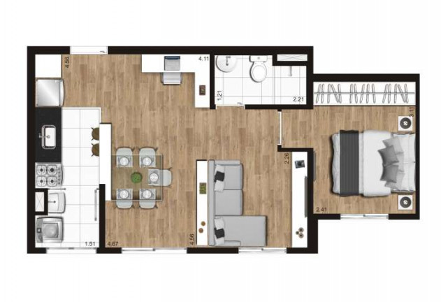 Imagem Apartamento com 2 Quartos à Venda, 40 m² em Vila Marari - São Paulo Imagem Apartamento com 2 Quartos à Venda, 40 m² em Vila Marari - São Paulo