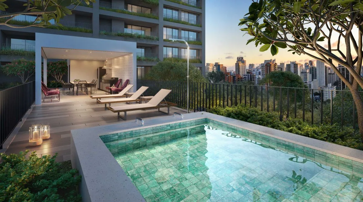 Imagem Apartamento com 1 Quarto à Venda, 63 m²em Campo Belo - São Paulo
