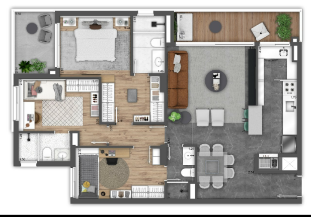 Imagem Apartamento com 4 Quartos à Venda ou Locação, 112 m² em Passo da Areia - Porto Alegre Imagem Apartamento com 4 Quartos à Venda ou Locação, 112 m² em Passo da Areia - Porto Alegre