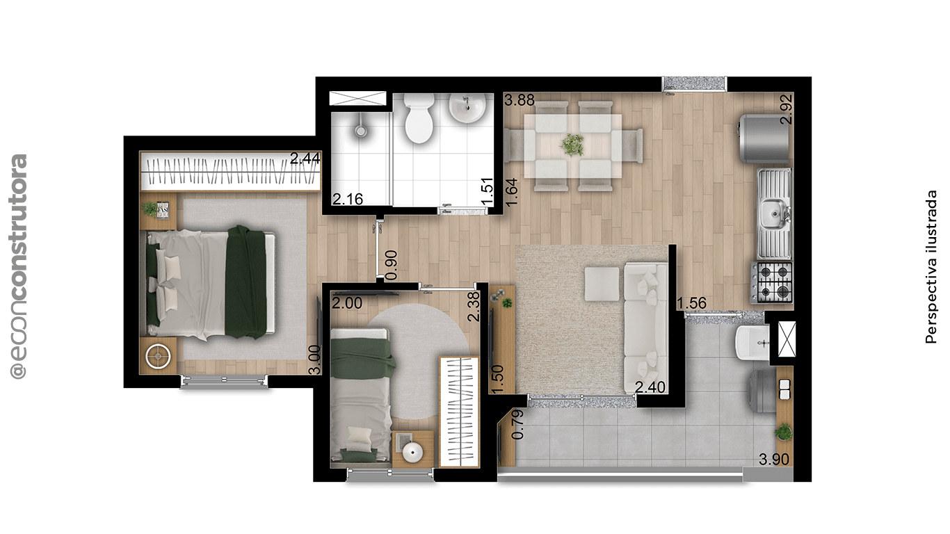 Imagem Apartamento com 2 Quartos à Venda, 43 m² em Vila São João - Guarulhos Imagem Apartamento com 2 Quartos à Venda, 43 m² em Vila São João - Guarulhos