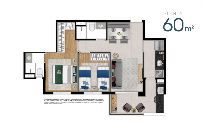 Imagem Apartamento com 2 Quartos à Venda, 57 m²em Ferreira - São Paulo Imagem Apartamento com 2 Quartos à Venda, 57 m²em Ferreira - São Paulo