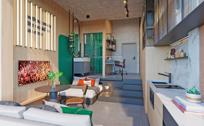 Apartamento à Venda, 25 m² em Perdizes - São Paulo