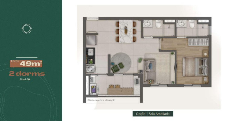 Imagem Apartamento com 2 Quartos à Venda, 41 m² em Água Branca - São Paulo