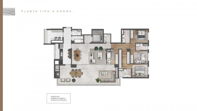 Imagem Apartamento com 4 Quartos à Venda, 223 m² em Brooklin Paulista - São Paulo Imagem Apartamento com 4 Quartos à Venda, 223 m² em Brooklin Paulista - São Paulo