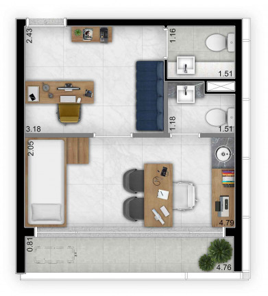 Imagem Consultório à Venda, 30 m² em Moema - São Paulo